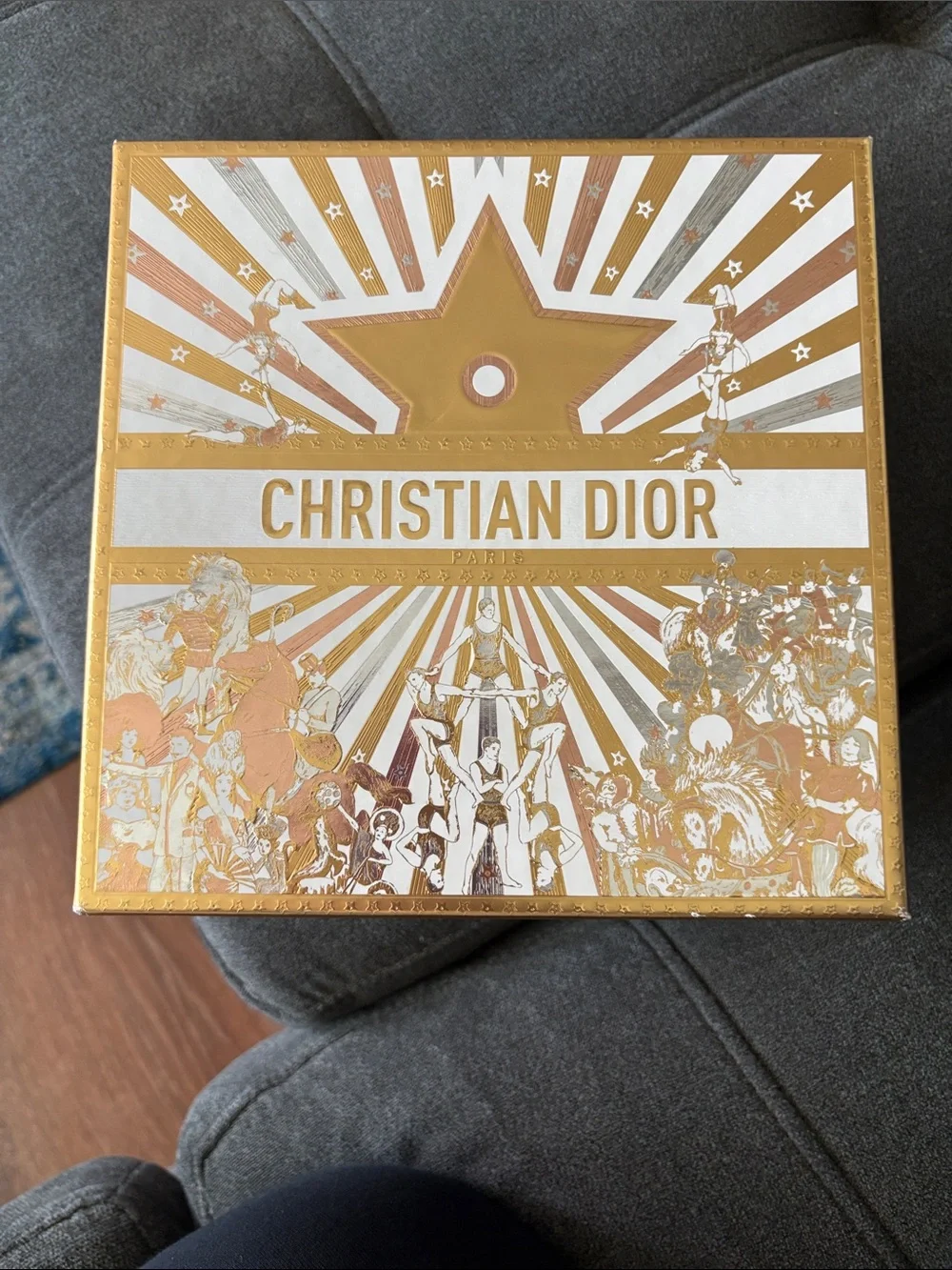 Dior Gold, Pink & Cream Festive Gift Box
